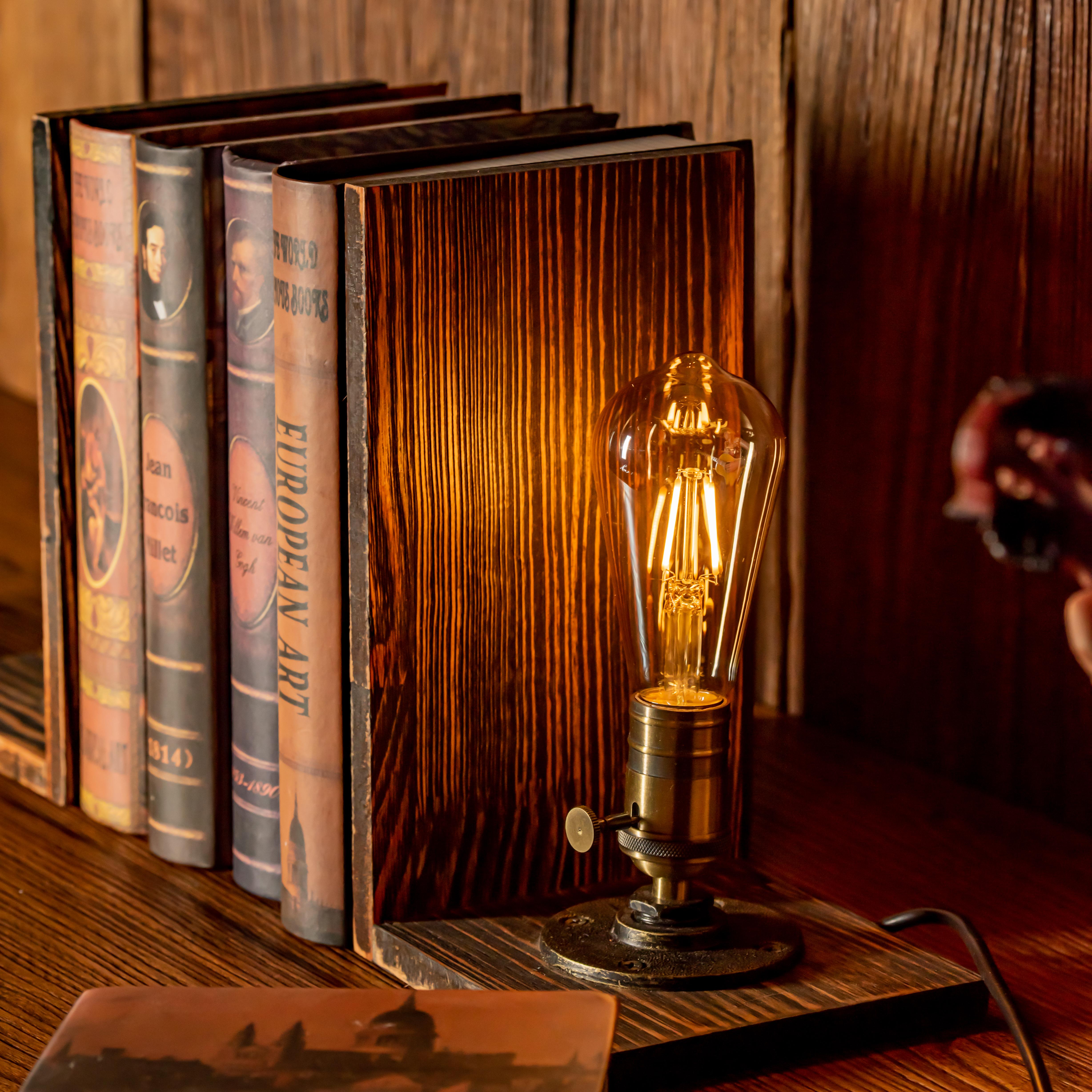 Lampe à tuyau réglable vintage faite à la main Myst Steampunk