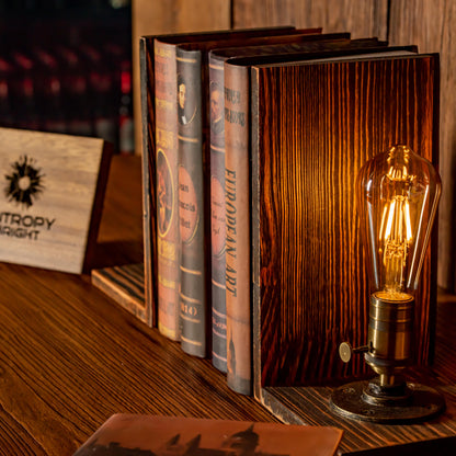 Lampe à tuyau réglable vintage faite à la main Myst Steampunk