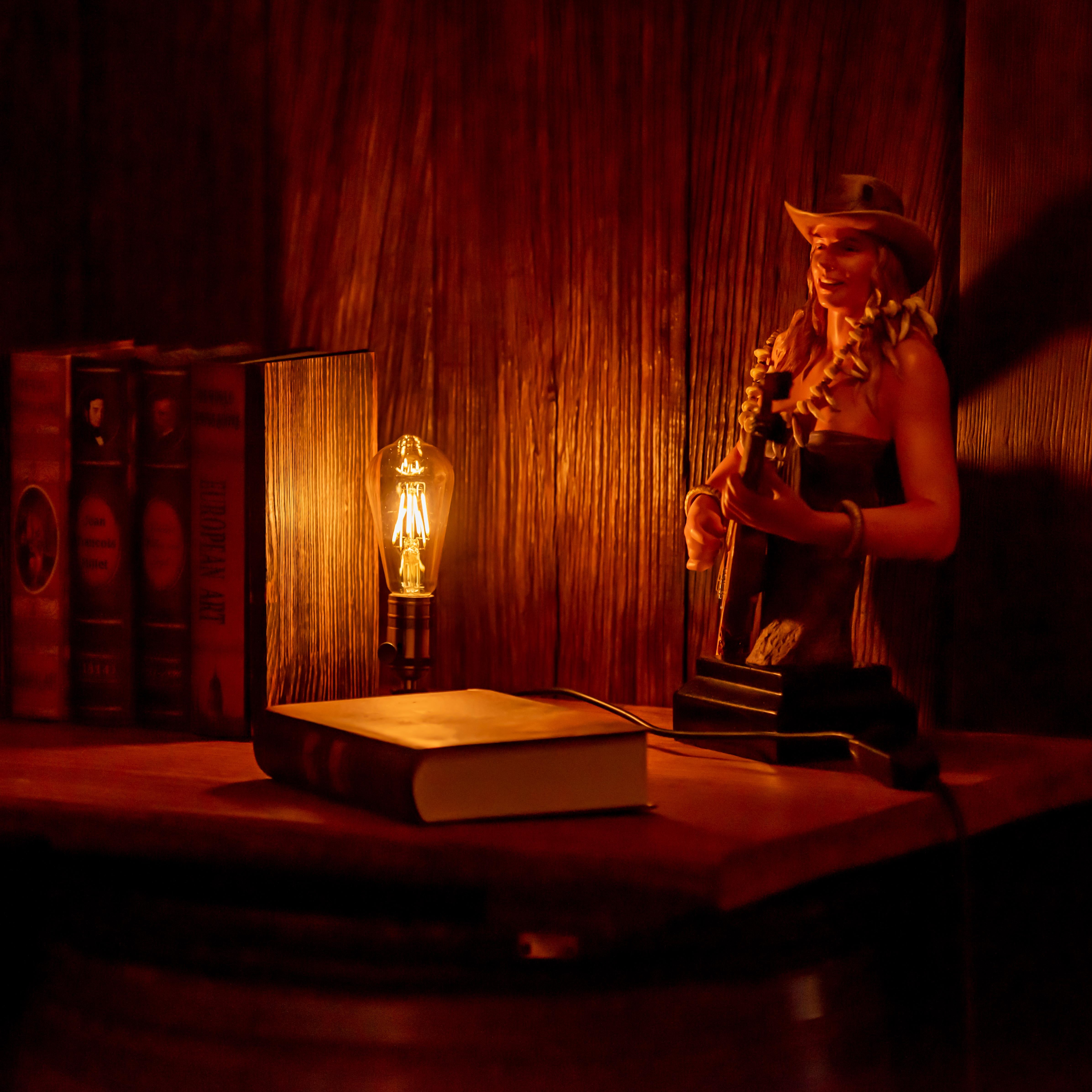 Lampe à tuyau réglable vintage faite à la main Myst Steampunk