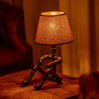 Lámpara de tubo ajustable vintage hecha a mano estilo steampunk Galaxy - Promoción navideña