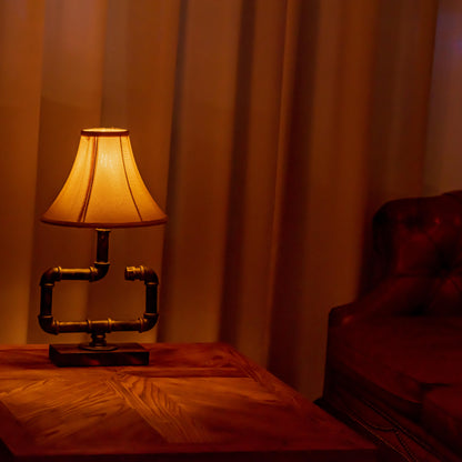 Whisper Steampunk Handmade Vintage Adjustable Pipe Lamp