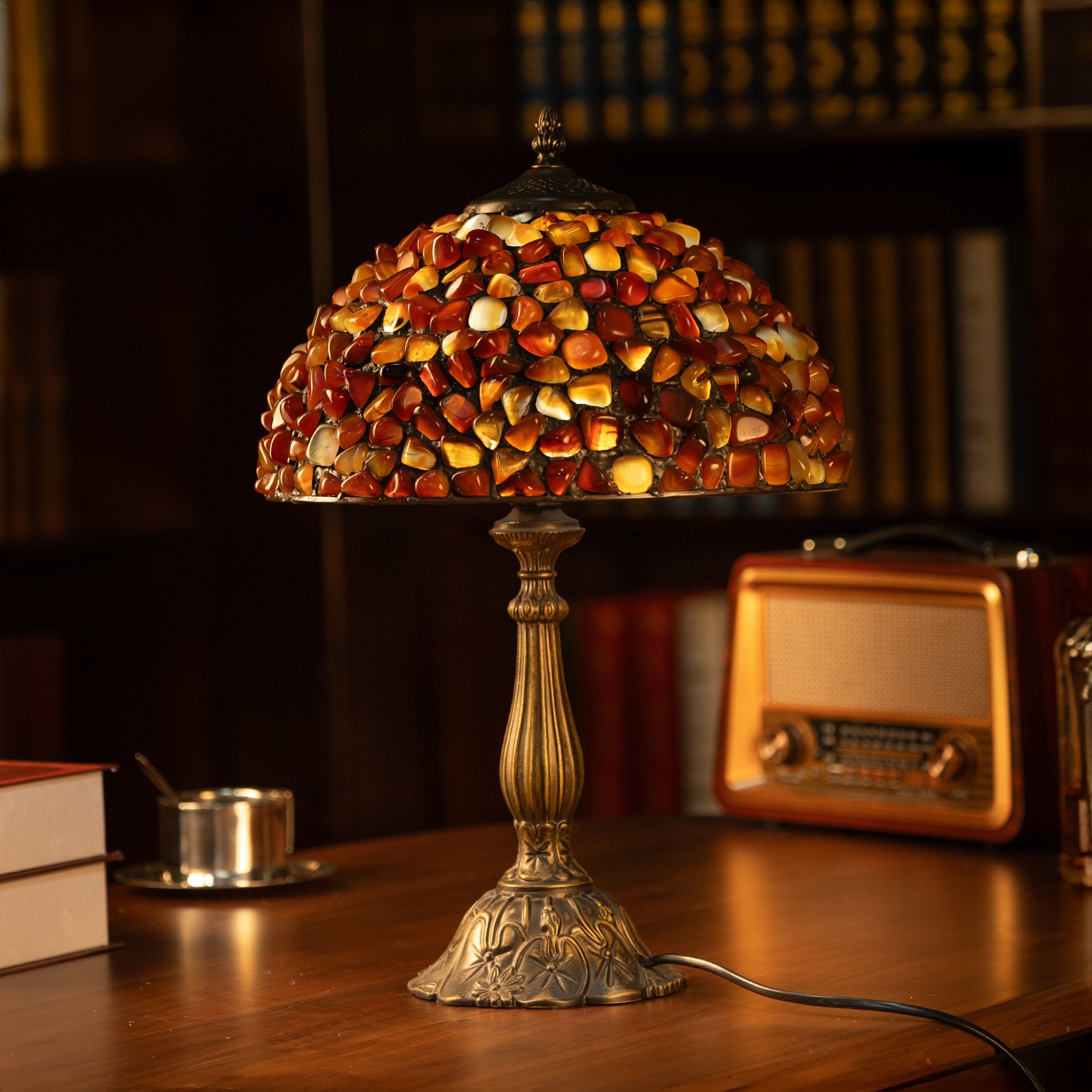 Hearthglen Mosaic Lamp
