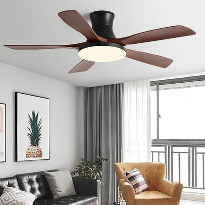 Lampe de ventilateur de plafond moderne à 5 pales