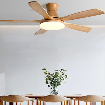 Lampe de ventilateur de plafond moderne à 5 pales