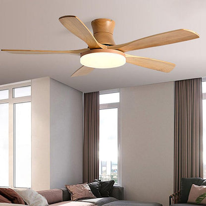 Lampe de ventilateur de plafond moderne à 5 pales