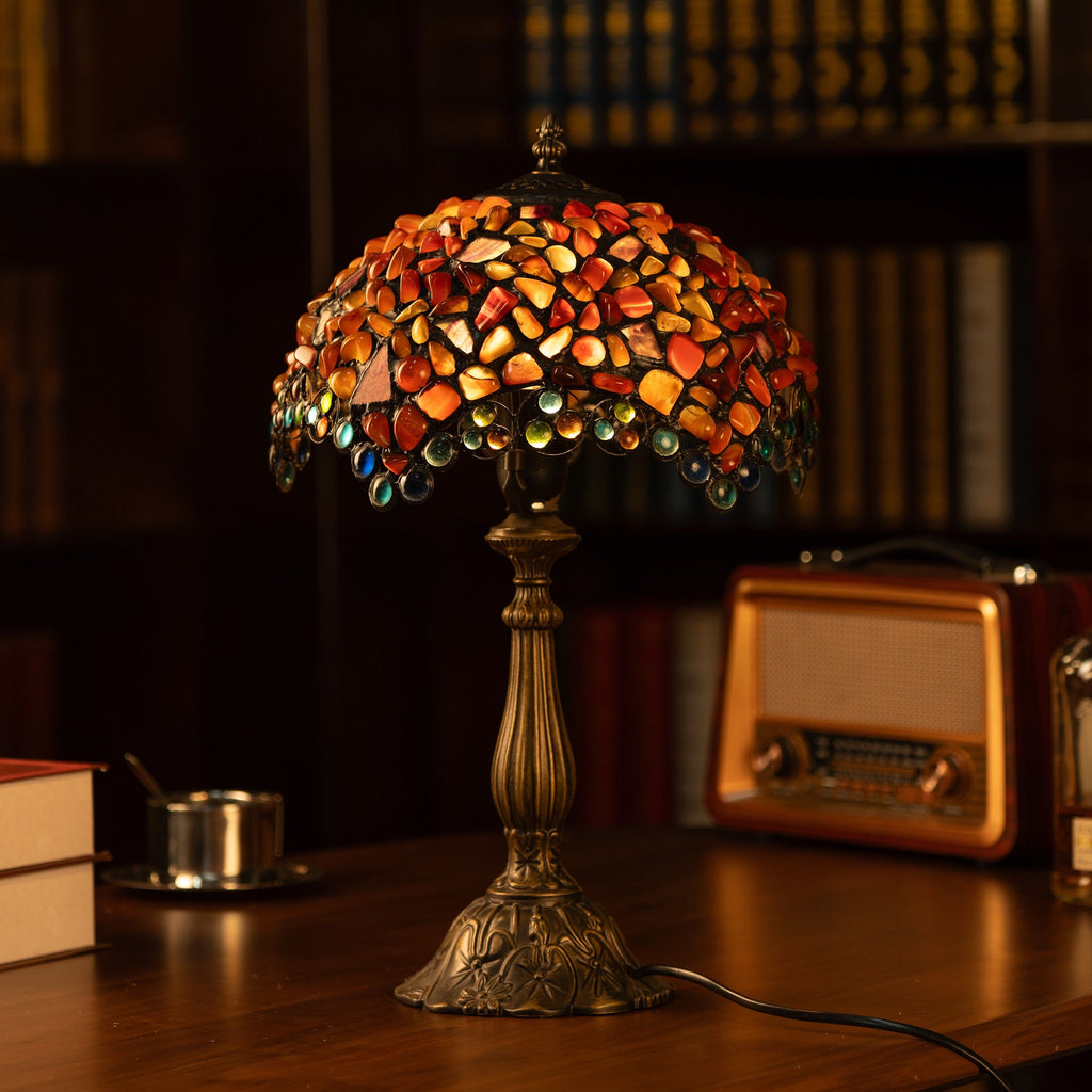 Emberfall Mosaic Lamp