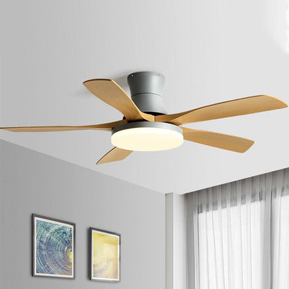 Lampe de ventilateur de plafond moderne à 5 pales