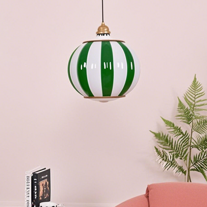 Candy Green Retro Pendant Light – Vintage Charm