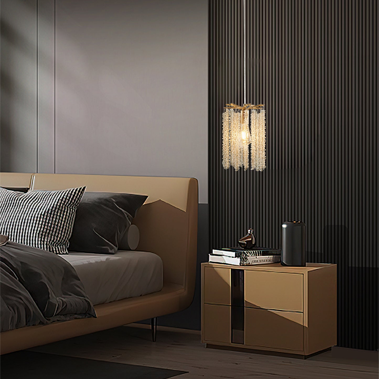 Luxury 3-Pack Crystal Pendant Lights