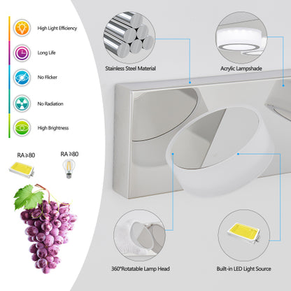 29" Modern 4-Light LED Vanity Light