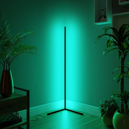 Rgbcw Corner Floor Lamp Ambient Lighting