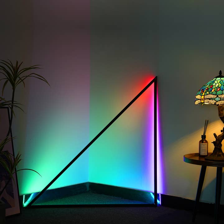 Rgb Triangle Ambient Floor Lamp