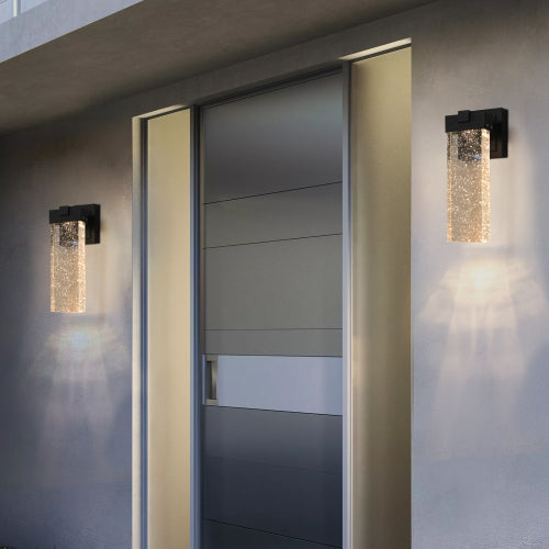 2-Pack Outdoor LED Wall Sconce – Modern Design &amp; Weatherproof Durability