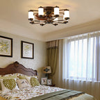 21.7" Low-Profile Ceiling Fan with Dimmable Light