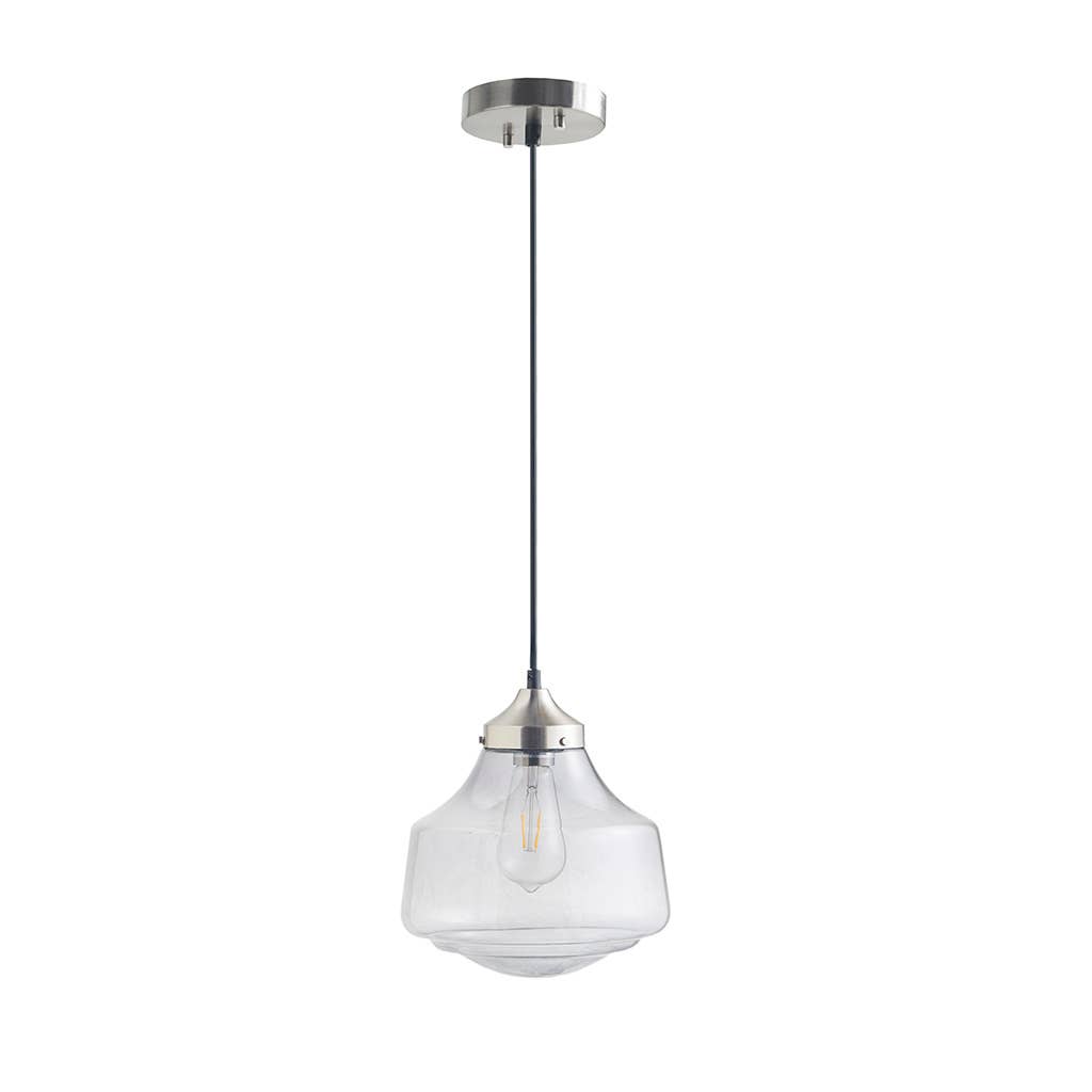 Bell Shaped Farmhouse Glass Pendant