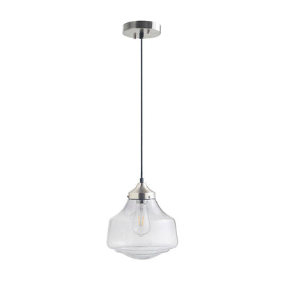 Bell Shaped Farmhouse Glass Pendant