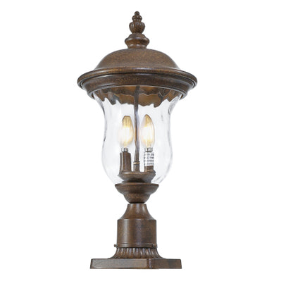 21"(H) Vintage Outdoor Lamp Post Light (One Piece & No Bulb)