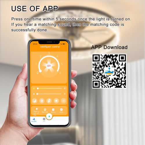 19.7In Minimalist Ring LED Ceiling Fan -Modern Comfort &amp; Style