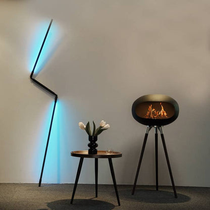 Outdoor&Indoor Tripod Floor Standing Fireplace