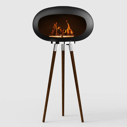 Outdoor&Indoor Tripod Floor Standing Fireplace