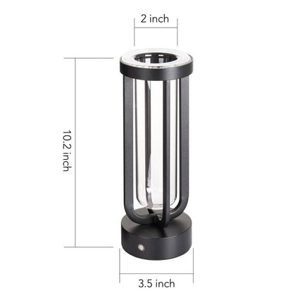 Rechargeable Floral Vase Table Lamp Dimmable Night Light