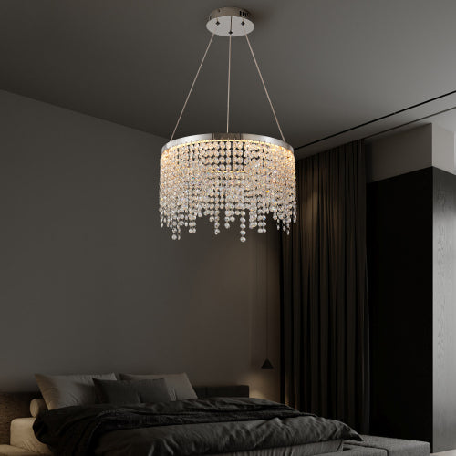 16-inch Luxury Crystal LED Chandelier