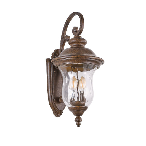 22"(H) Vintage Outdoor Wall Lantern (One Piece & No Bulb)
