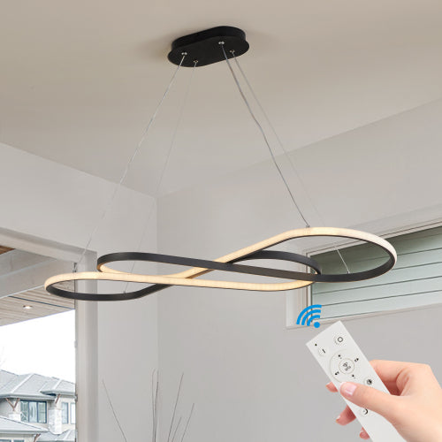 39" Modern LED Pendant Light