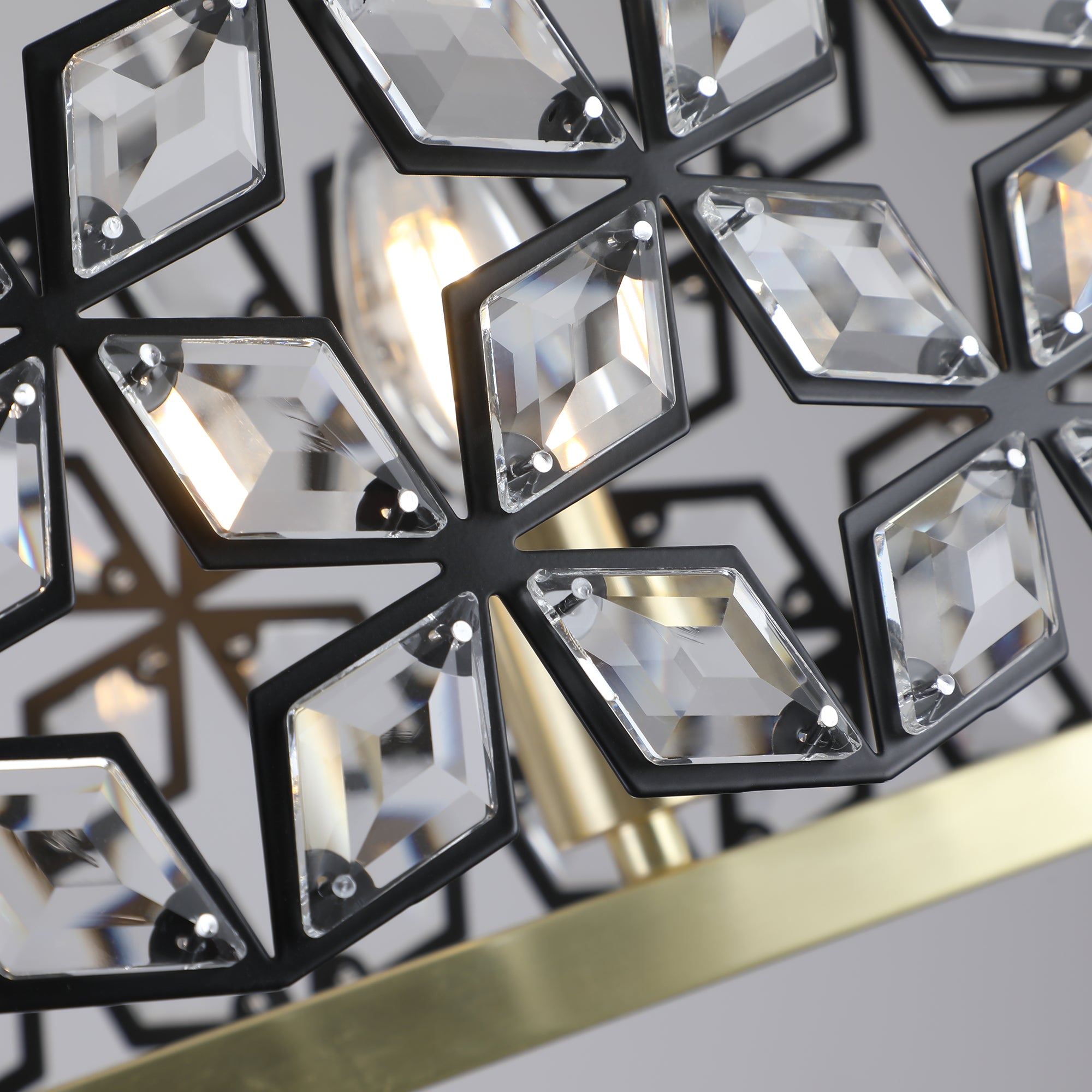 Modern Gold Crystal Chandelier – Luxury Ceiling Fixture
