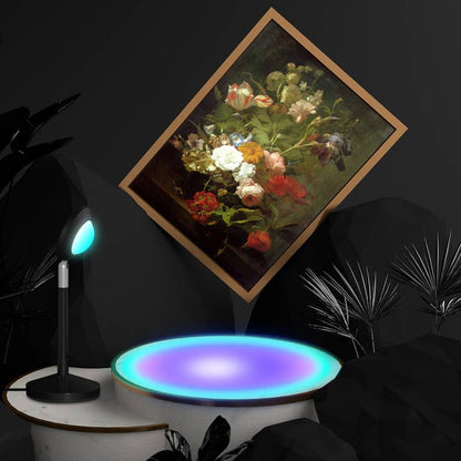 Color Changing Sunset Projector Table Lamp