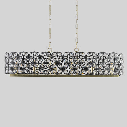 Modern Gold Crystal Chandelier – Luxury Ceiling Fixture