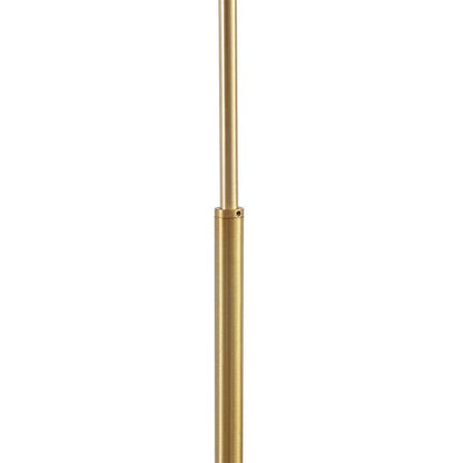 Bell-Shaped Gold Base Floor Lamp
