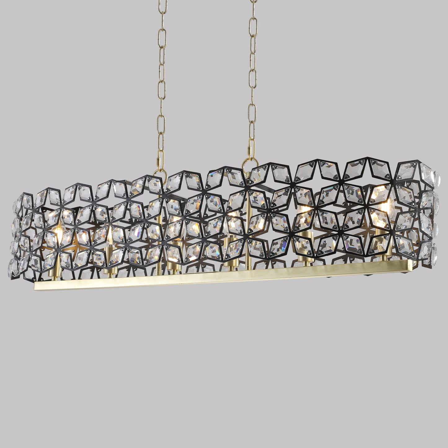 Modern Gold Crystal Chandelier -Luxury Ceiling Fixture