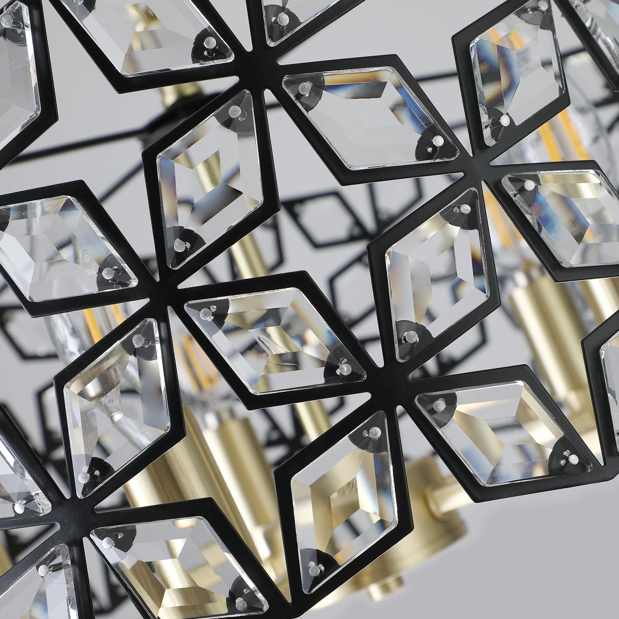 Modern Crystal Chandelier – Luxury Round Ceiling Light Fixture