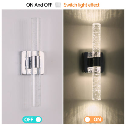Contemporary Crystal Wall Light – Sleek Modern Elegance