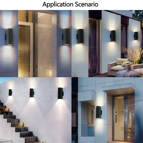 2-Pack Outdoor Wall Sconce