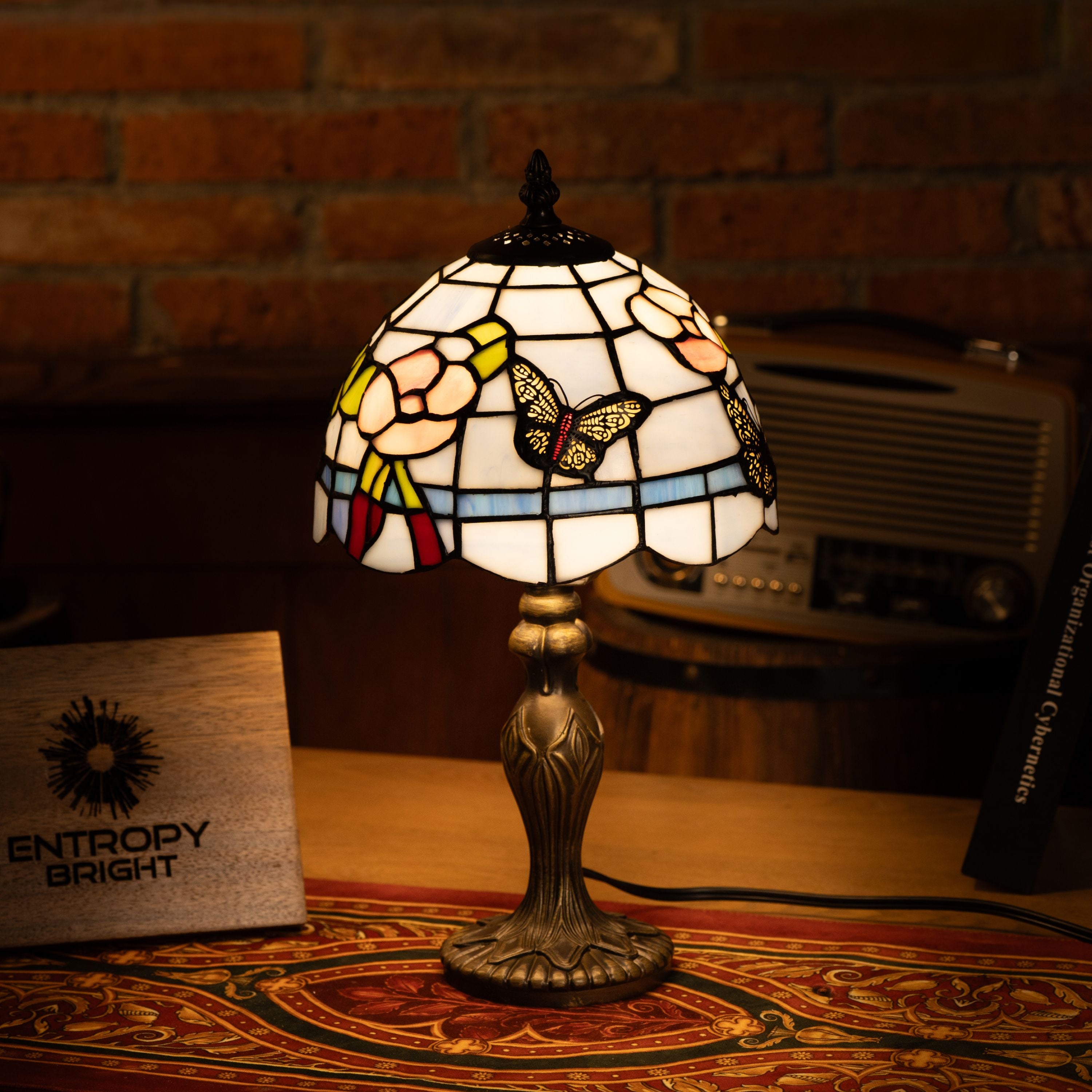 Golden Dawn Blossom Tiffany Lamp