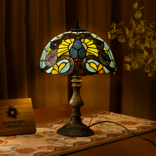 Mystic Bloom Tiffany Table Lamp