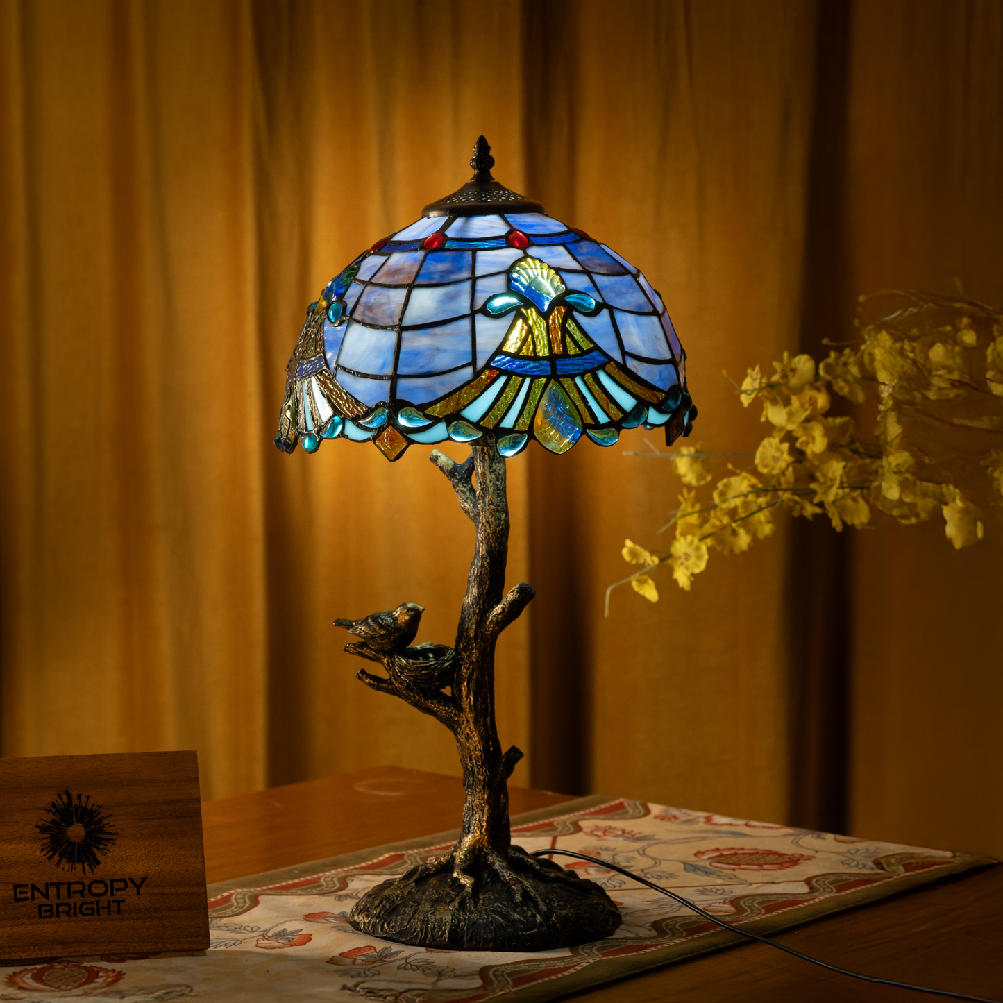 Twilight Serenity Tiffany Table Lamp