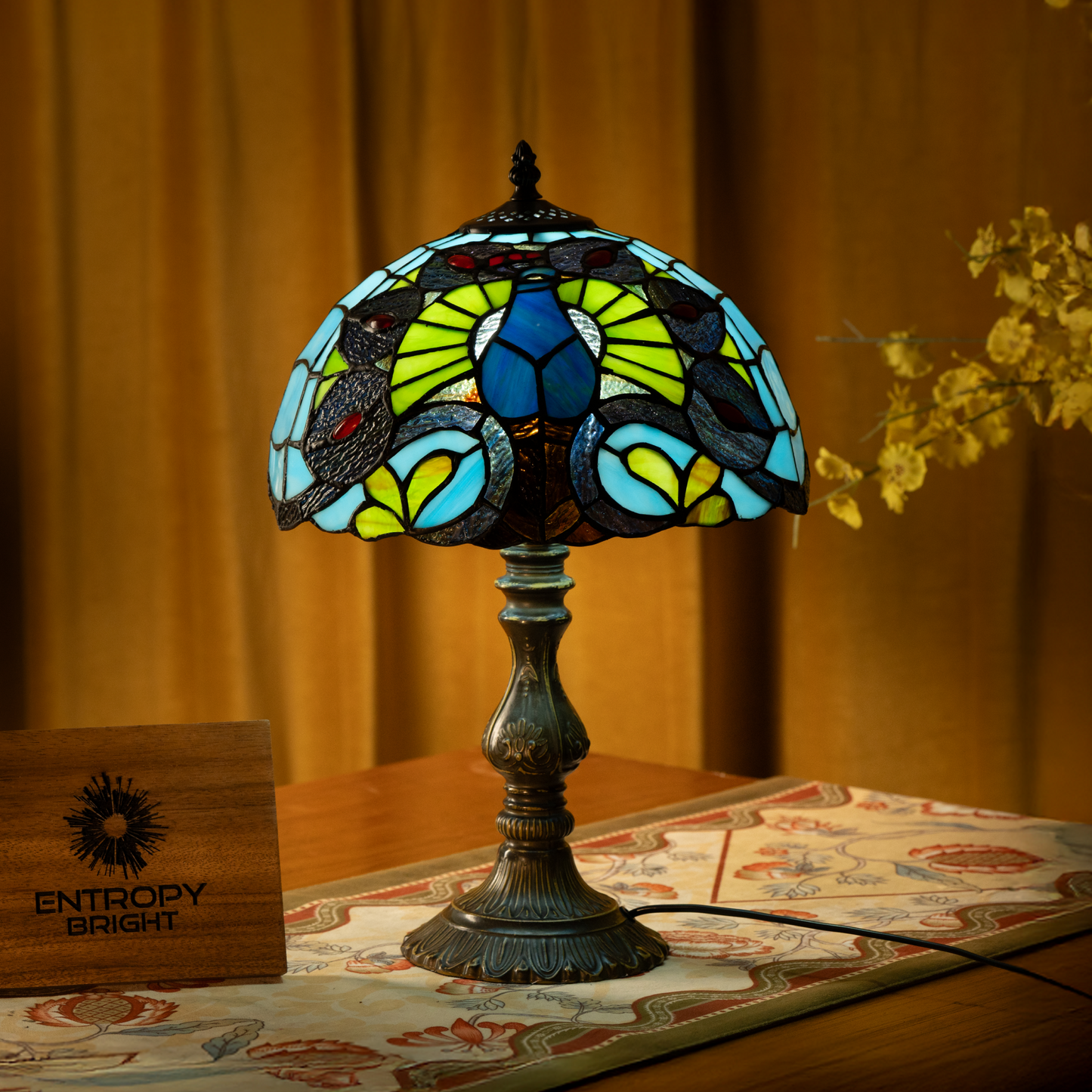 Mystic Bloom Tiffany Table Lamp