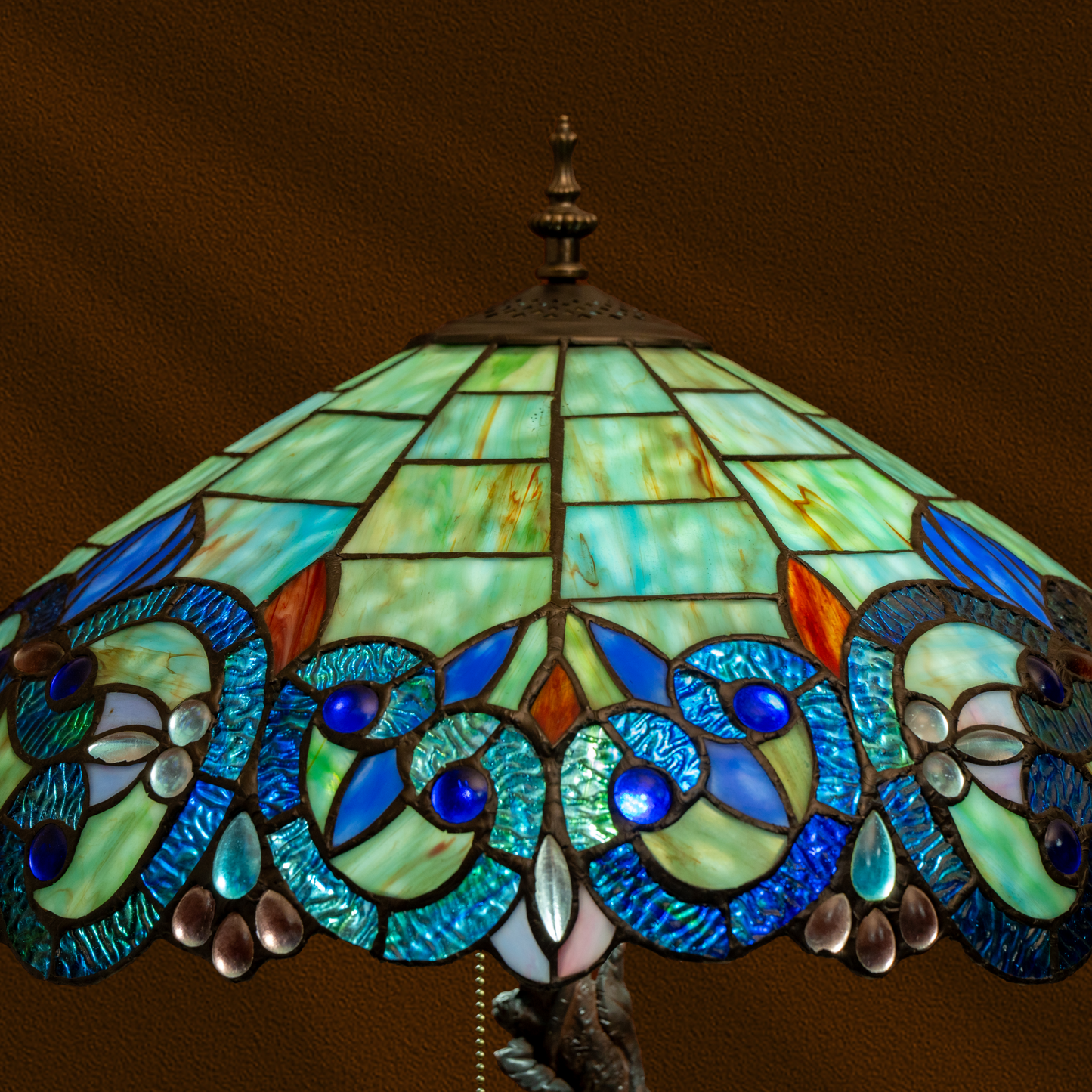 Forest Majesty Tiffany Table Lamp