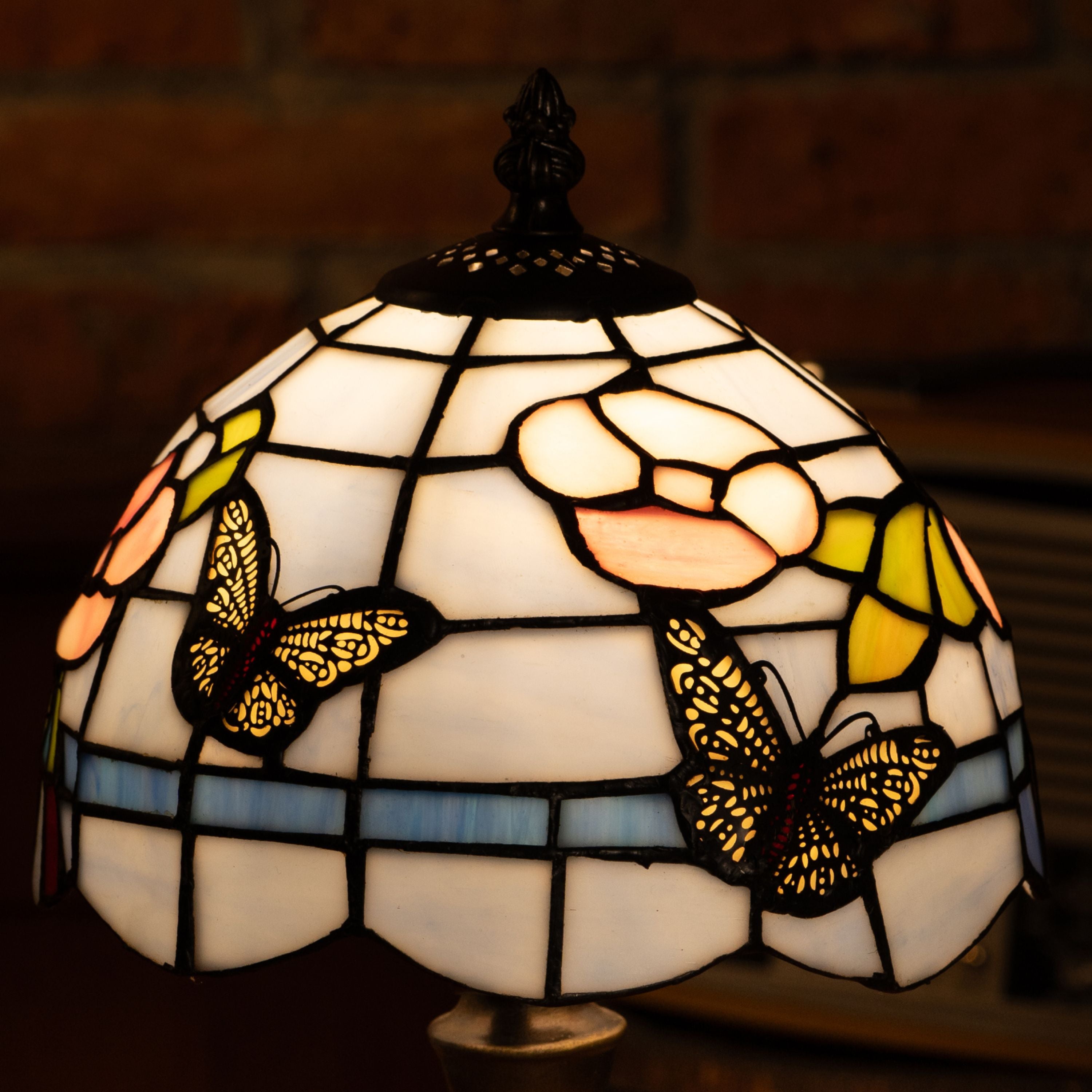 Golden Dawn Blossom Tiffany Lamp