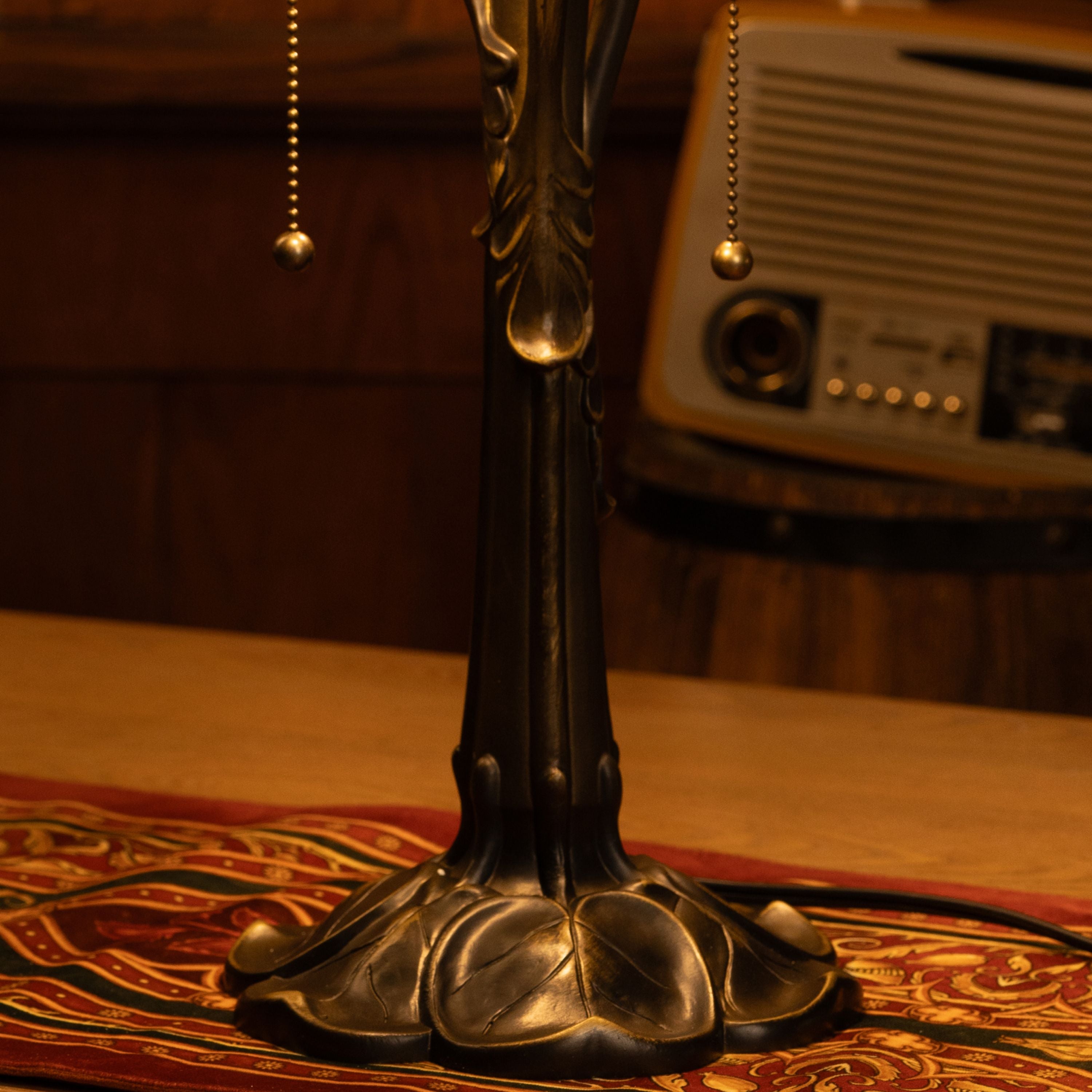 Bluebell Radiance Tiffany Table Lamp