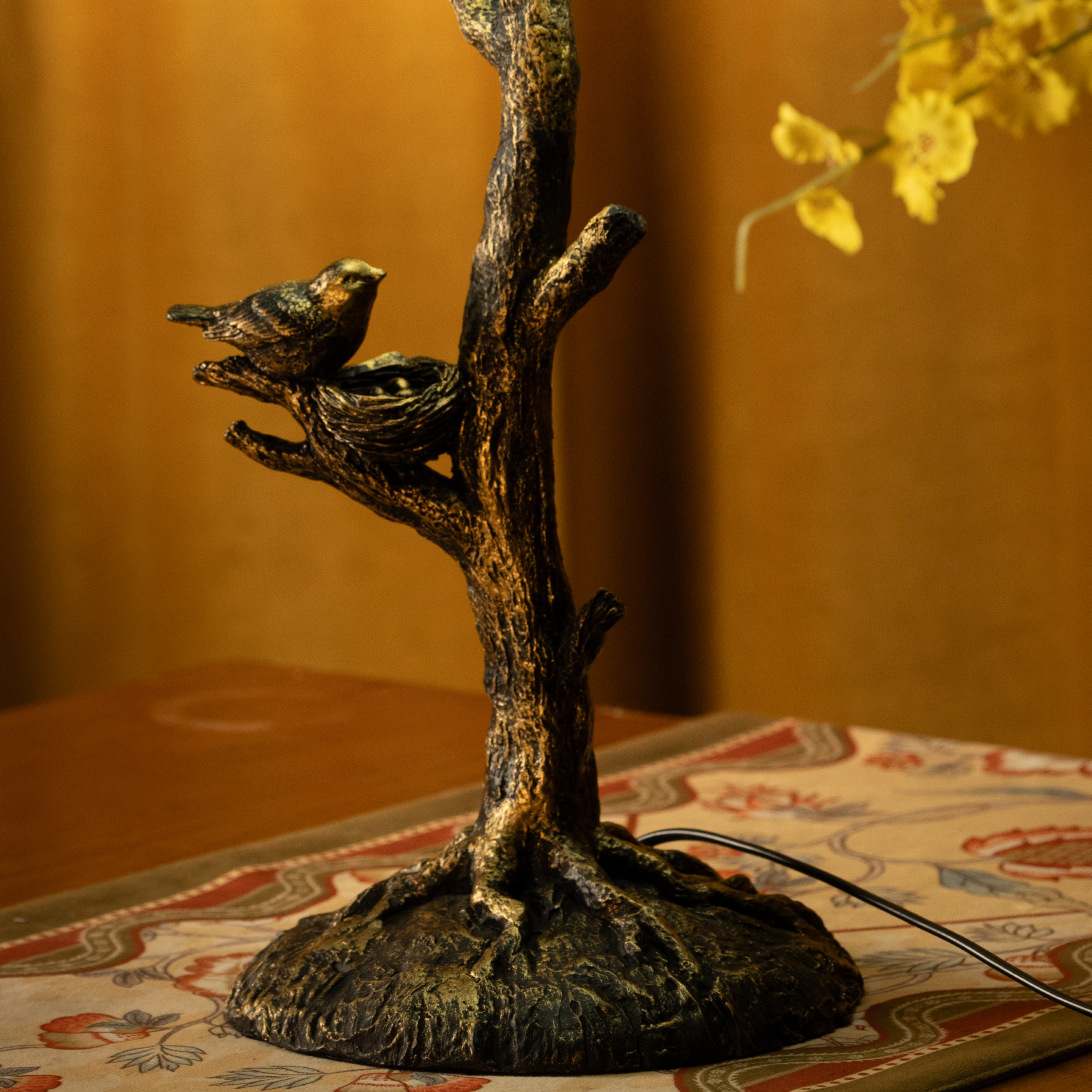 Enchanted Woods Tiffany Table Lamp