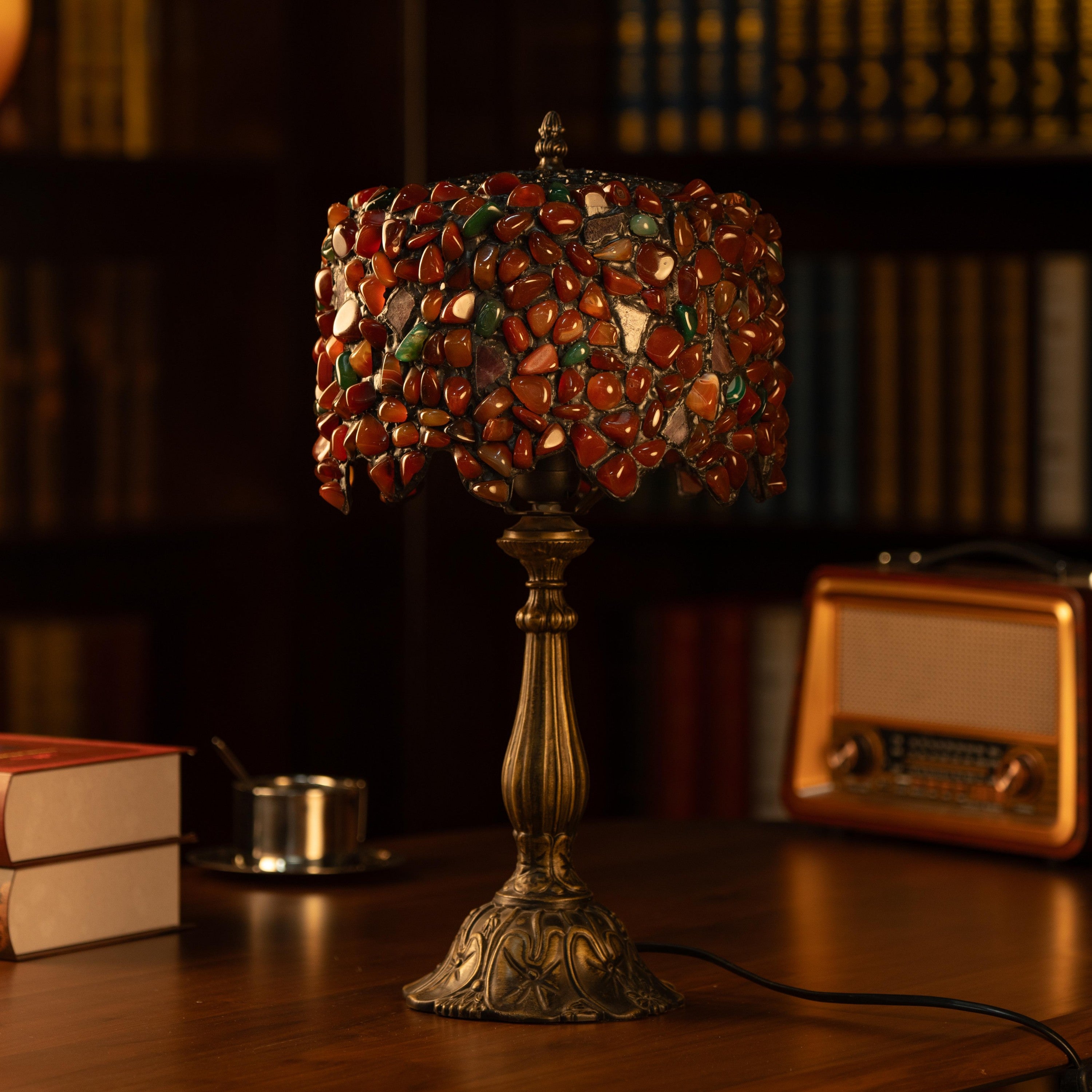 Embervault Mosaic Lamp