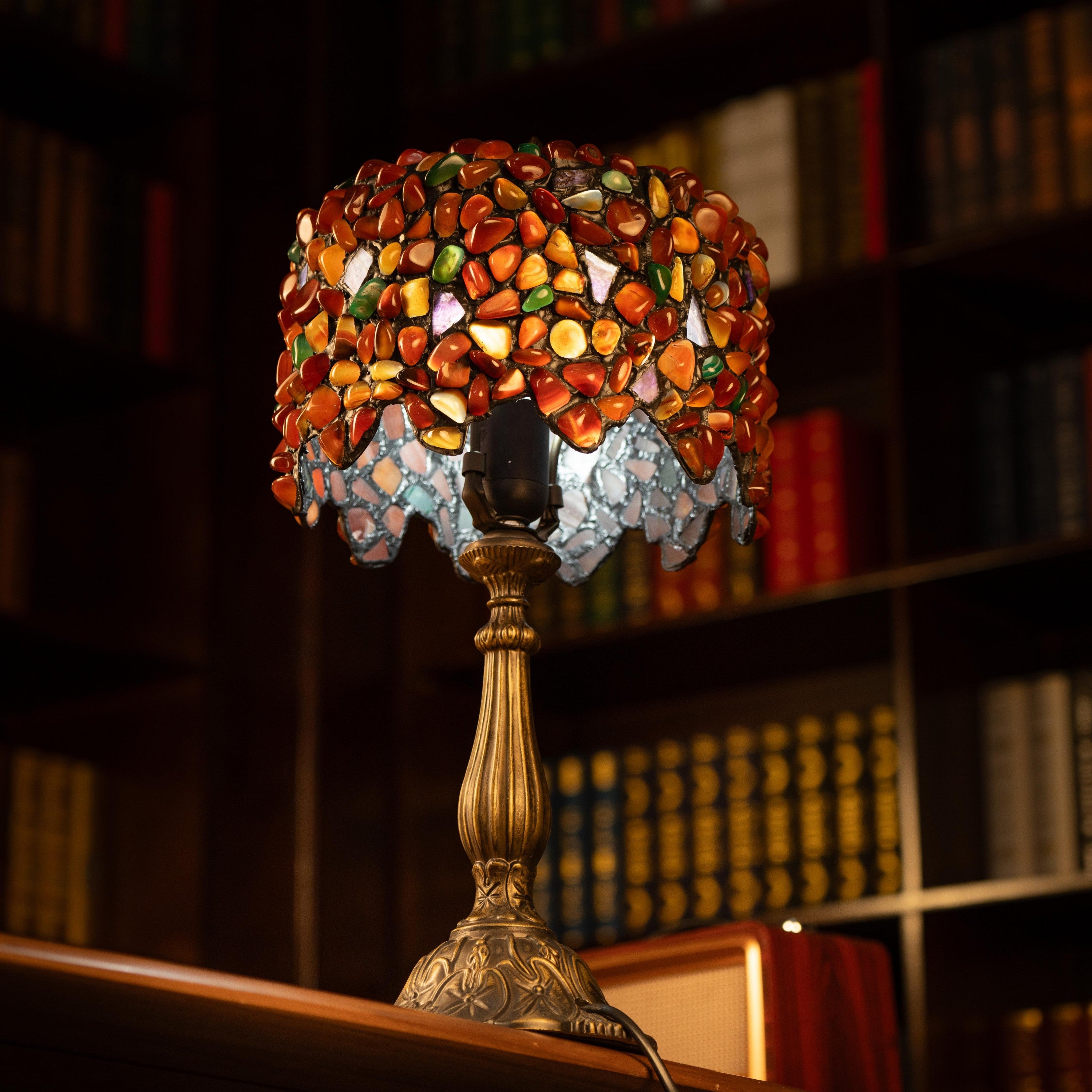 Embervault Mosaic Lamp
