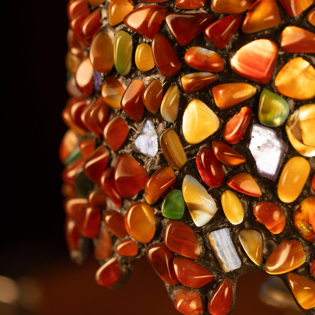 Embervault Mosaic Lamp