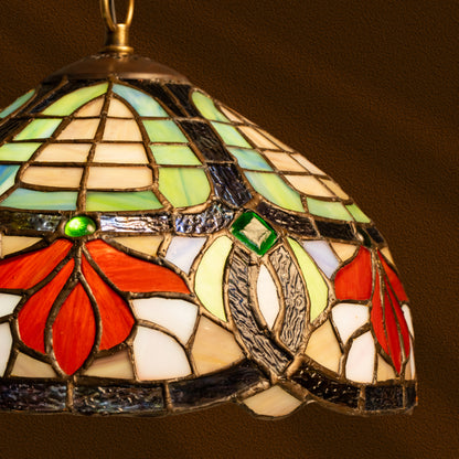 Pendentif Tiffany à floraison automnale