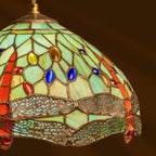 Dragonfly Haven Tiffany Pendant