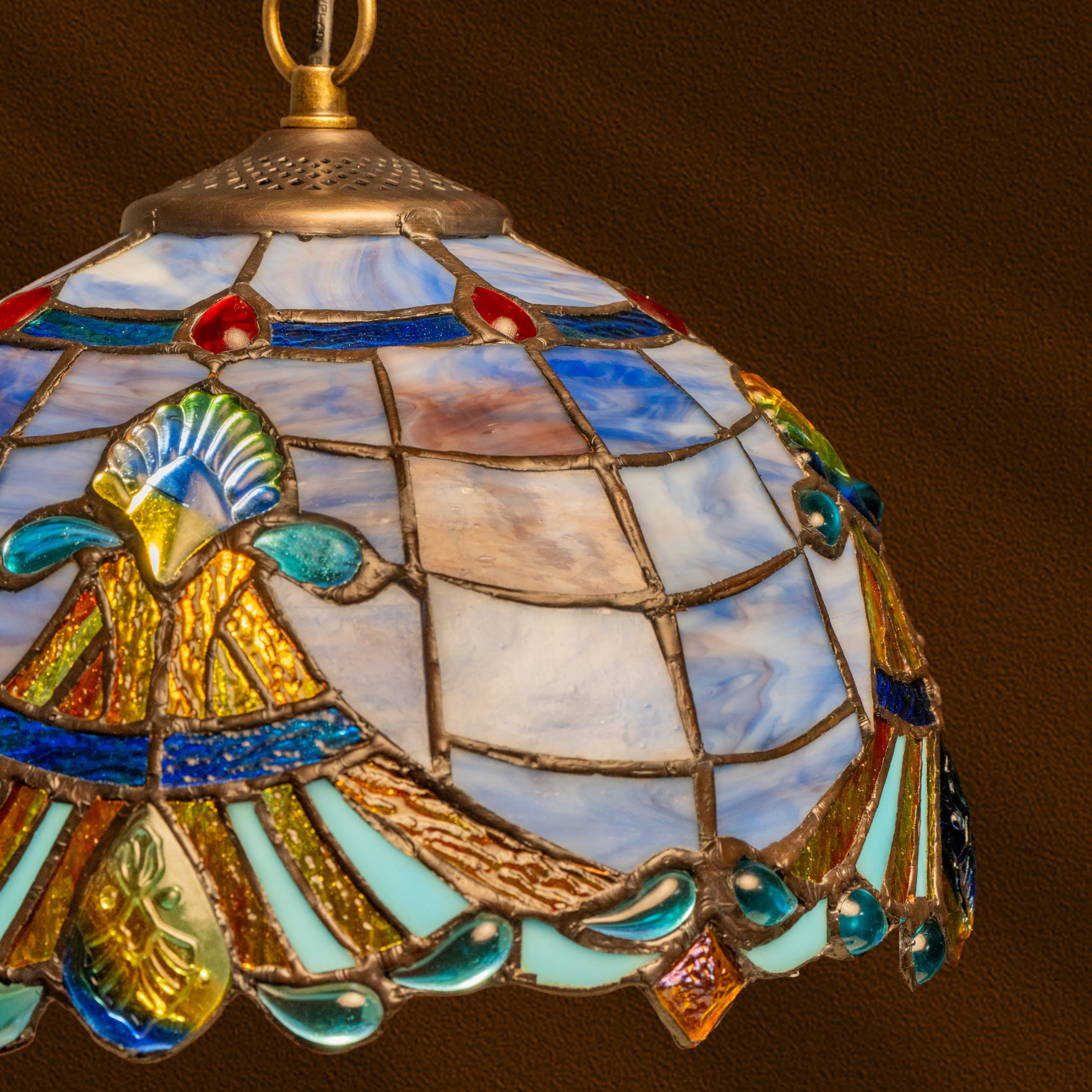 Celestial Harmony Tiffany Pendant